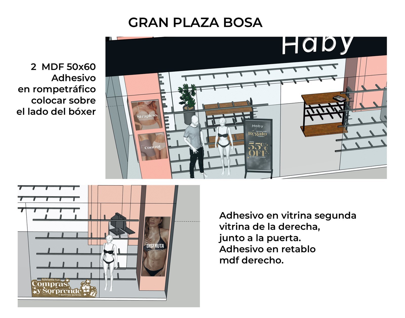 Montaje de estructura aviso 3D